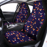 Colorful Origami Bird Pattern Print Universal Fit Car Seat Covers 102422