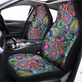Colorful Paisley Pattern Print Universal Fit Car Seat Covers 102422