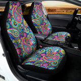 Colorful Paisley Pattern Print Universal Fit Car Seat Covers 102422