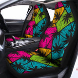 Colorful Palm Tree Pattern Print Universal Fit Car Seat Covers 102422