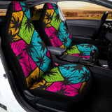 Colorful Palm Tree Pattern Print Universal Fit Car Seat Covers 102422