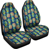 Colorful Pineapple Pattern Print Universal Fit Car Seat Covers 102422