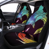 Colorful Pisces Sign Print Universal Fit Car Seat Covers 102422