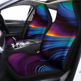 Colorful Psychedelic Print Universal Fit Car Seat Covers 102422