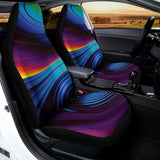 Colorful Psychedelic Print Universal Fit Car Seat Covers 102422