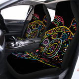 Colorful Sea Turtle Print Universal Fit Car Seat Covers 102422