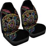 Colorful Sea Turtle Print Universal Fit Car Seat Covers 102422