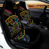 Colorful Sea Turtle Print Universal Fit Car Seat Covers 102422