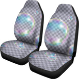 Colorful Soap Bubble Print Universal Fit Car Seat Covers 102422