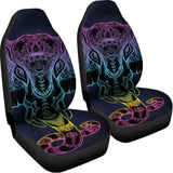 Colorful Spiritual Elephant Print Universal Fit Car Seat Covers 102422