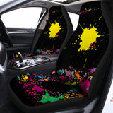 Colorful Splash Yin Yang Print Universal Fit Car Seat Covers 102422