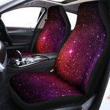 Colorful Stardust Galaxy Space Print Universal Fit Car Seat Covers 102422
