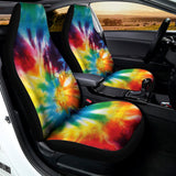Colorful Tie Dye Print Universal Fit Car Seat Covers 102422
