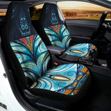 Colorful Tribal Owl Print Universal Fit Car Seat Covers 102422