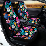 Colorful Tropical Jungle Hawaiian Print Universal Fit Car Seat Covers 102422
