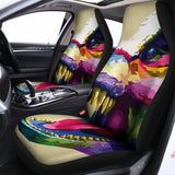 Colorful Tyrannosaurus Rex Print Universal Fit Car Seat Covers 102422