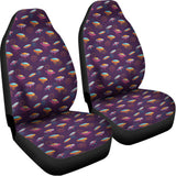 Colorful UFO Pattern Print Universal Fit Car Seat Covers 102422