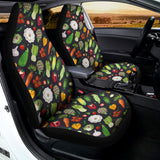 Colorful Vegetable Pattern Print Universal Fit Car Seat Covers 102422