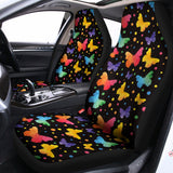 Colorful Watercolor Butterfly Print Universal Fit Car Seat Covers 102422