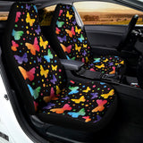 Colorful Watercolor Butterfly Print Universal Fit Car Seat Covers 102422