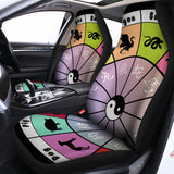 Colourful Chinese Zodiac Wheel Print Universal Fit Car Seat Covers 102422