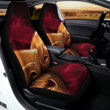 Comedy And Tragedy Theater Masks Print Universal Fit Car Seat Covers 102422