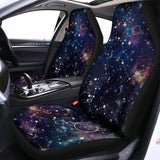 Constellation Galaxy Space Print Universal Fit Car Seat Covers 102422