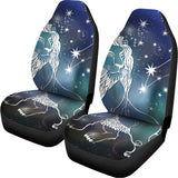 Constellation Of Leo Print Universal Fit Car Seat Covers 102422