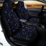 Constellation Stars Pattern Print Universal Fit Car Seat Covers 102422