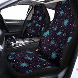 Constellation Zodiac Signs Pattern Print Universal Fit Car Seat Covers 102422