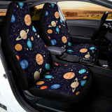 Constellations And Planets Pattern Print Universal Fit Car Seat Covers 102422