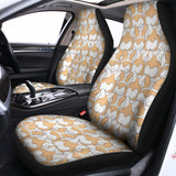 Corgi Butt Pattern Print Universal Fit Car Seat Covers 102422