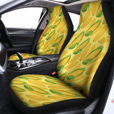 Corn Cob Pattern Print Universal Fit Car Seat Covers 102422