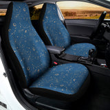 Cosmic Constellation Pattern Print Universal Fit Car Seat Covers 102422