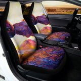 Couple Horses Portrait Print Universal Fit Car Seat Covers 102422