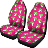 Crazy Mushroom Pattern Print Universal Fit Car Seat Covers 102422