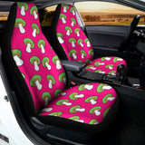Crazy Mushroom Pattern Print Universal Fit Car Seat Covers 102422