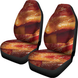 Crispy Bacon Print Universal Fit Car Seat Covers 102422