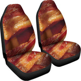 Crispy Bacon Print Universal Fit Car Seat Covers 102422