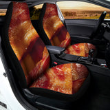 Crispy Bacon Print Universal Fit Car Seat Covers 102422
