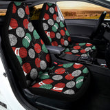 Crochet Yarn Pattern Print Universal Fit Car Seat Covers 102422