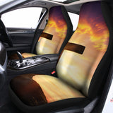 Crucifixion Of Jesus Christ Print Universal Fit Car Seat Covers 102422