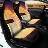 Crucifixion Of Jesus Christ Print Universal Fit Car Seat Covers 102422