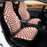 Cute Apple Pattern Print Universal Fit Car Seat Covers 102422