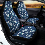 Cute Astronaut Pattern Print Universal Fit Car Seat Covers 102422