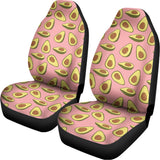 Cute Avocado Pattern Print Universal Fit Car Seat Covers 102422