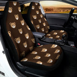 Cute Baby Grizzly Bear Pattern Print Universal Fit Car Seat Covers 102422