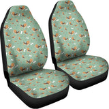 Cute Beagle Puppy Pattern Print Universal Fit Car Seat Covers 102422