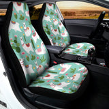 Cute Cactus And Llama Pattern Print Universal Fit Car Seat Covers 102422