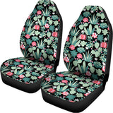Cute Cactus And Succulent Print Universal Fit Car Seat Covers 102422